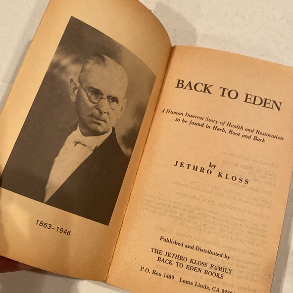 “Back to Eden,” Vintage 1981 Edition, Paperback - Picture 5 of 7